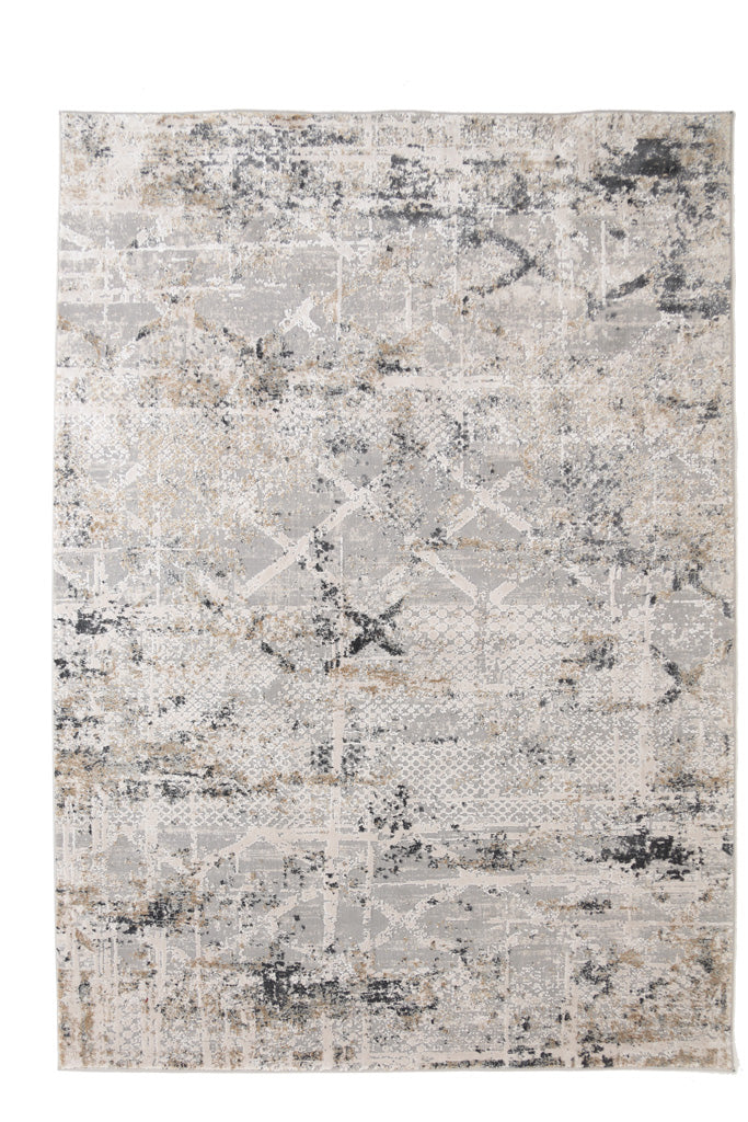 Μοντέρνο Χαλί Γκρι Πολυεστερικό Silky Royal Carpet 2.00Χ2.90 (344A)
