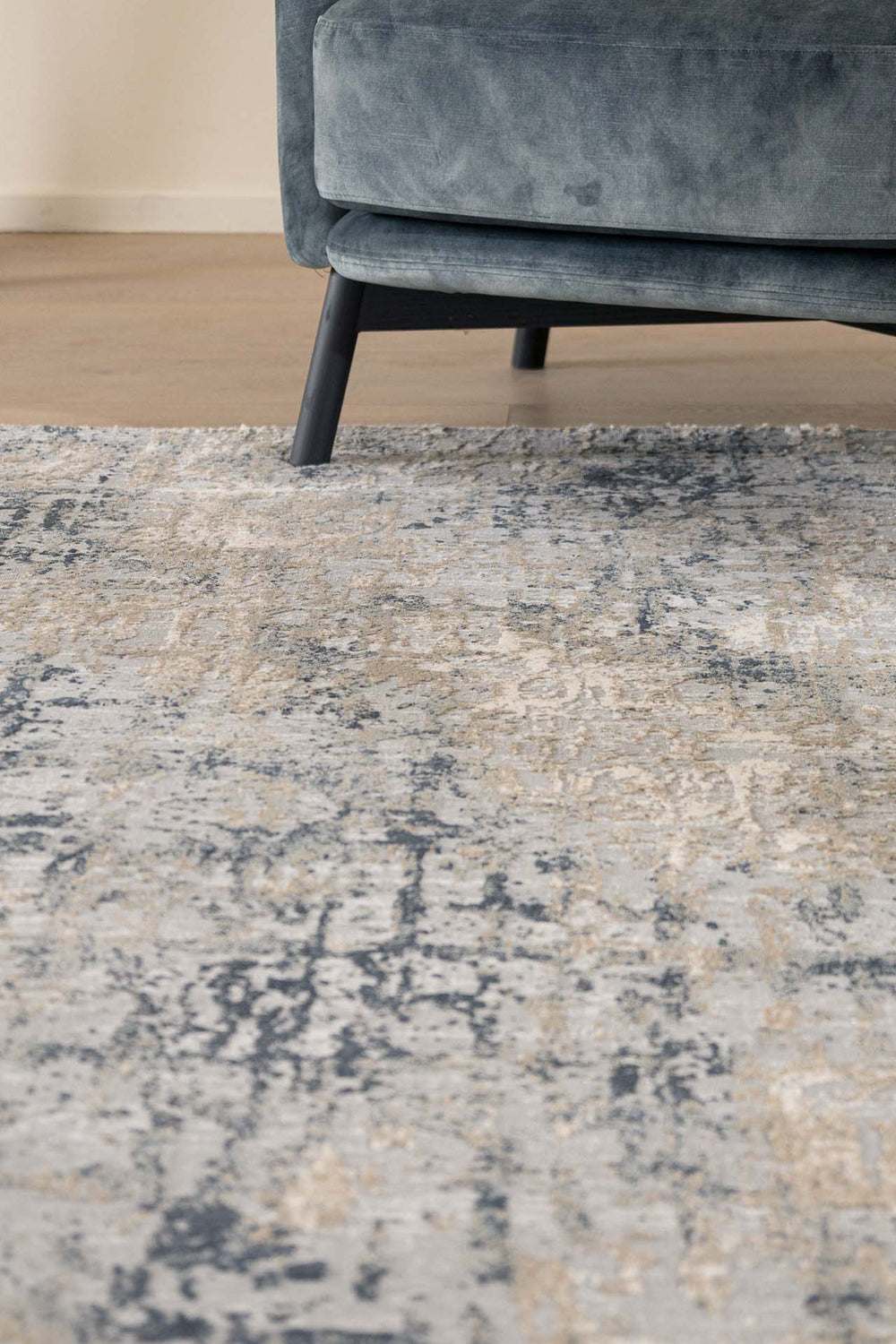 Μοντέρνο Χαλί Γκρι Πολυεστερικό Silky Royal Carpet 1.60Χ2.30 (360A)