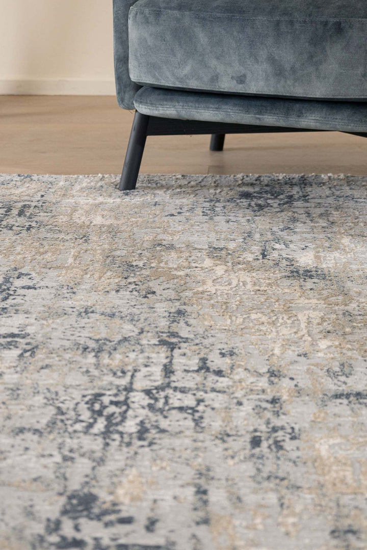 Μοντέρνο Χαλί Γκρι Πολυεστερικό Silky Royal Carpet 1.60Χ2.30 (360A)