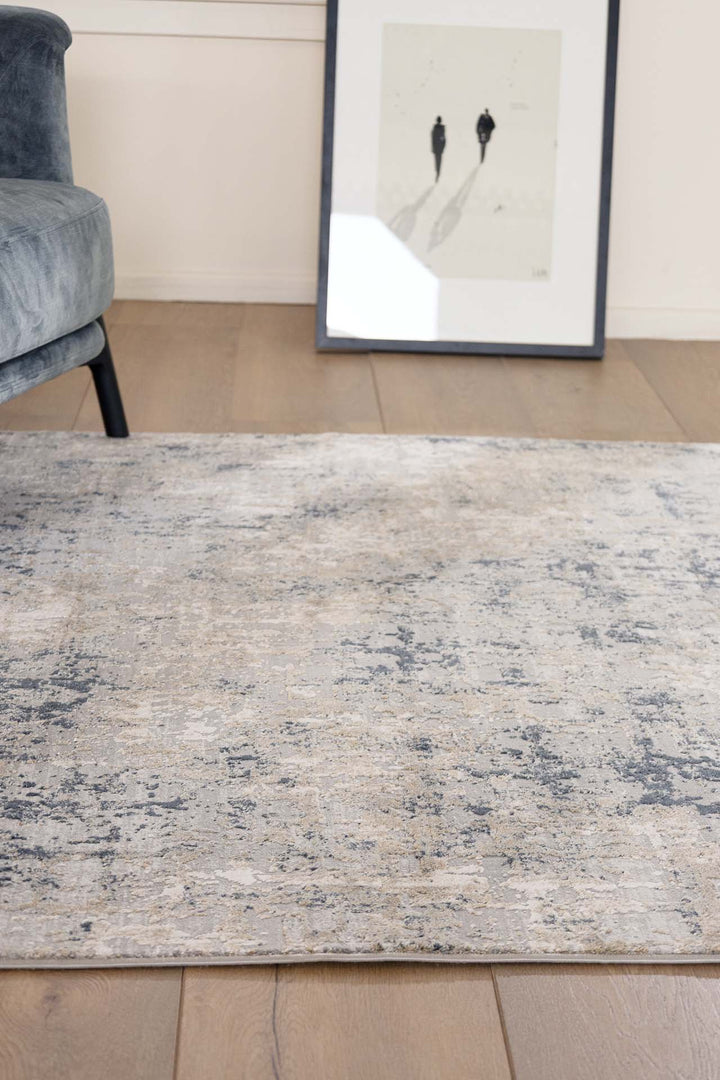 Μοντέρνο Χαλί Γκρι Πολυεστερικό Silky Royal Carpet 1.60Χ2.30 (360A)