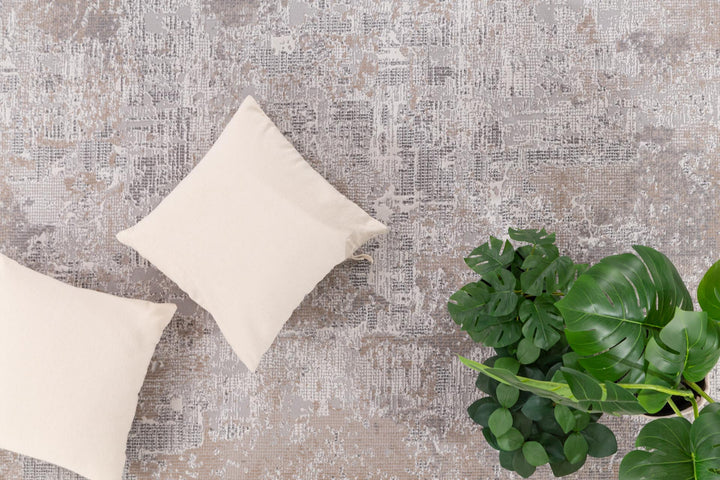 Μοντέρνο Χαλί Γκρι Πολυεστερικό Madisson(36A) Royal Carpet 1.33X1.90
