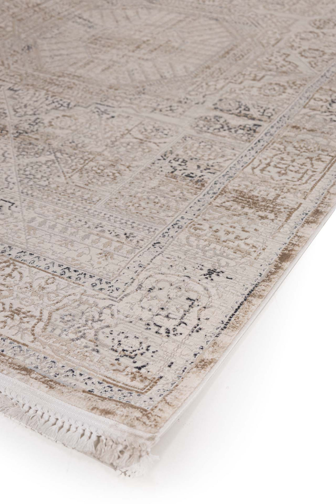 Vintage Χαλί Γκρι-Μπεζ Πολυεστερικό Allure Royal Carpet 2.00Χ2.50 (37379)