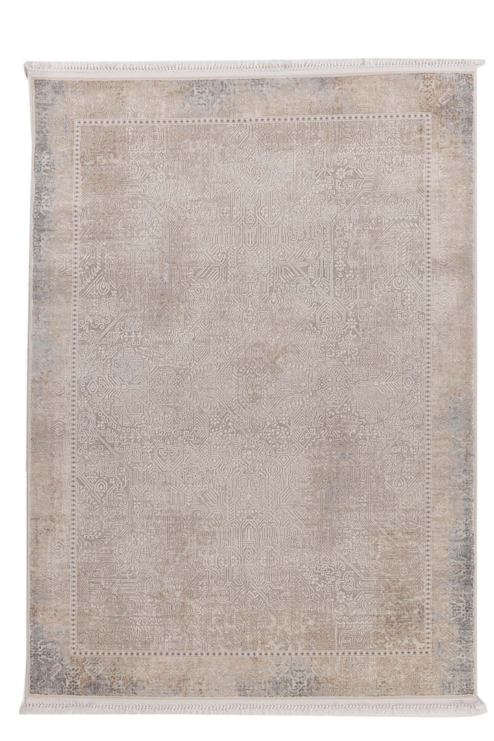 Vintage Χαλί Γκρι-Μπεζ Πολυεστερικό Allure Royal Carpet 1.20Χ1.80 (37538)