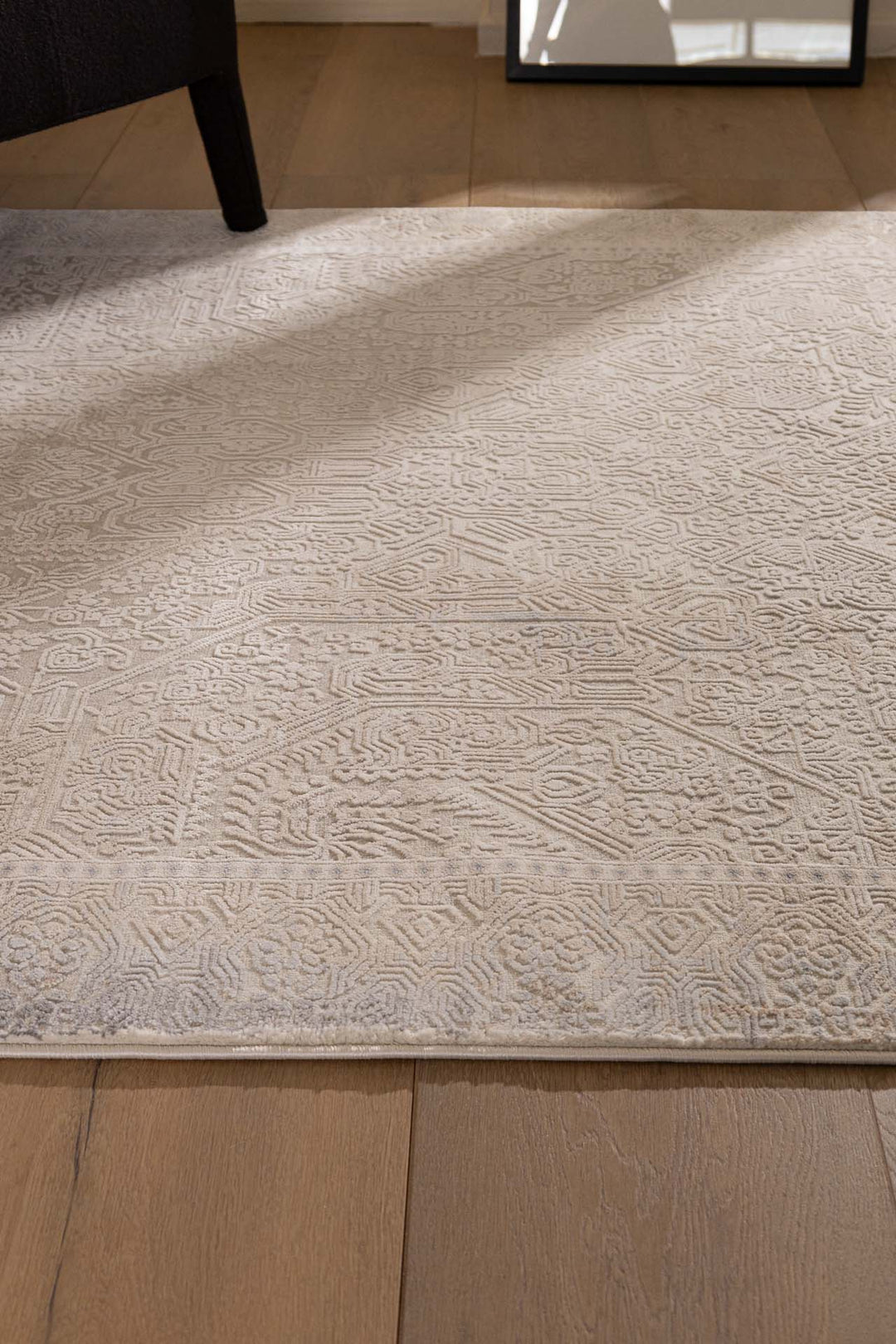Vintage Χαλί Γκρι-Μπεζ Πολυεστερικό Allure Royal Carpet 1.60Χ2.30 (37538)