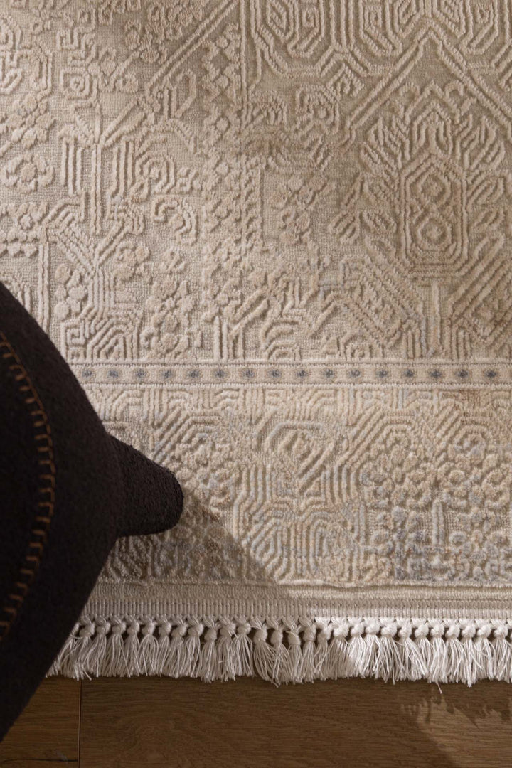 Vintage Χαλί Γκρι-Μπεζ Πολυεστερικό Allure Royal Carpet 1.40Χ2.00 (37538)