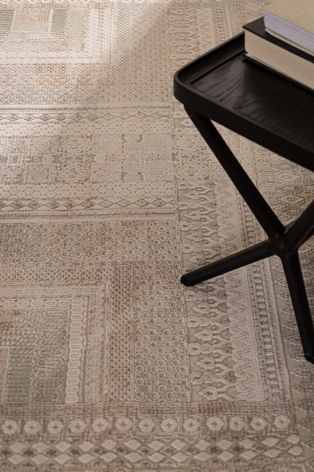 Vintage Χαλί Γκρι-Μπεζ Πολυεστερικό Allure Royal Carpet 2.00Χ2.50 (37601)