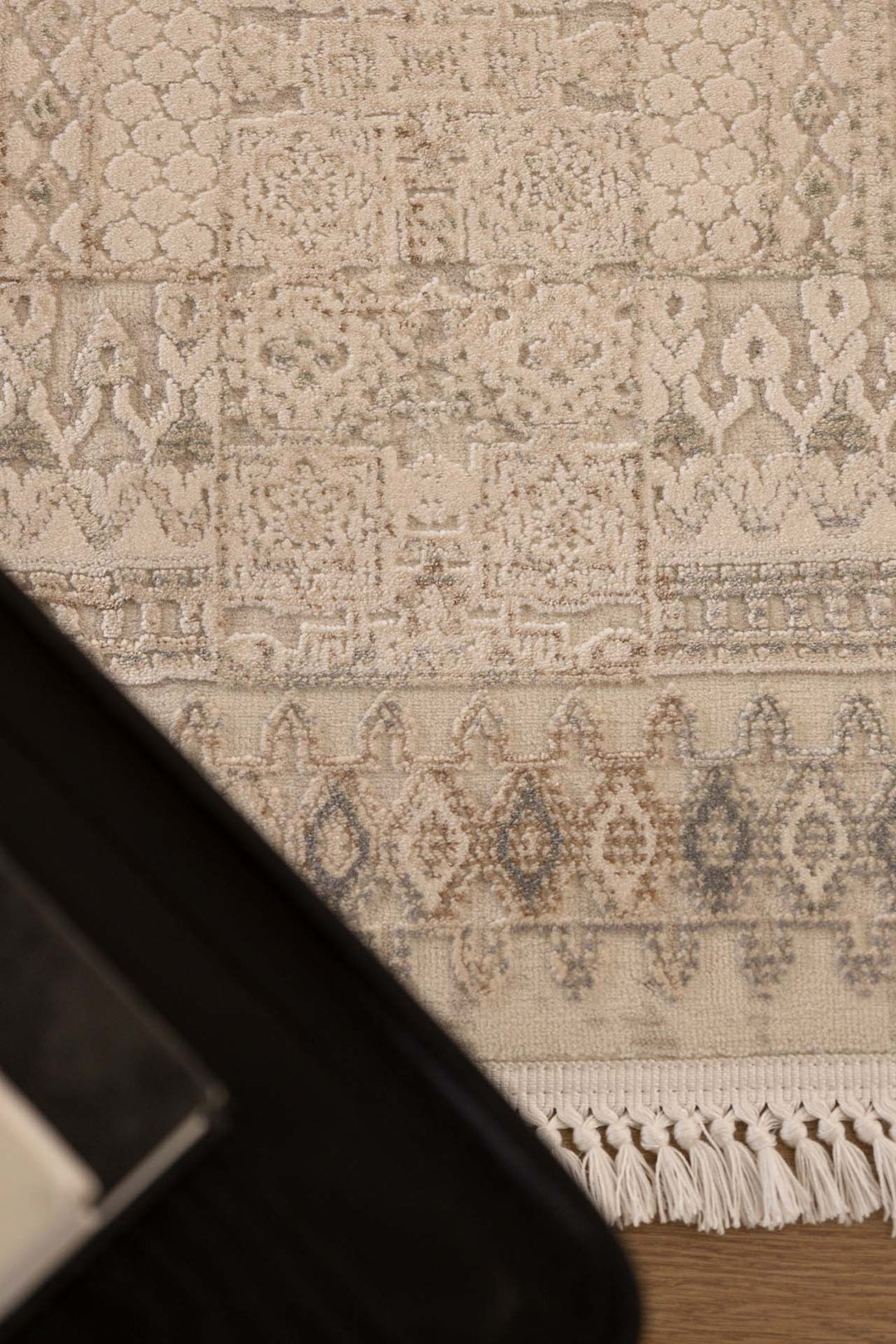 Vintage Χαλί Γκρι-Μπεζ Πολυεστερικό Allure Royal Carpet 2.00Χ2.50 (37601)