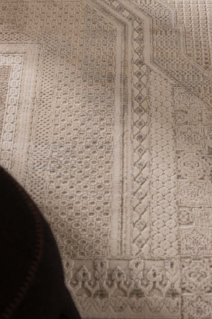Vintage Χαλί Γκρι-Μπεζ Πολυεστερικό Allure Royal Carpet 2.00Χ2.90 (37601)