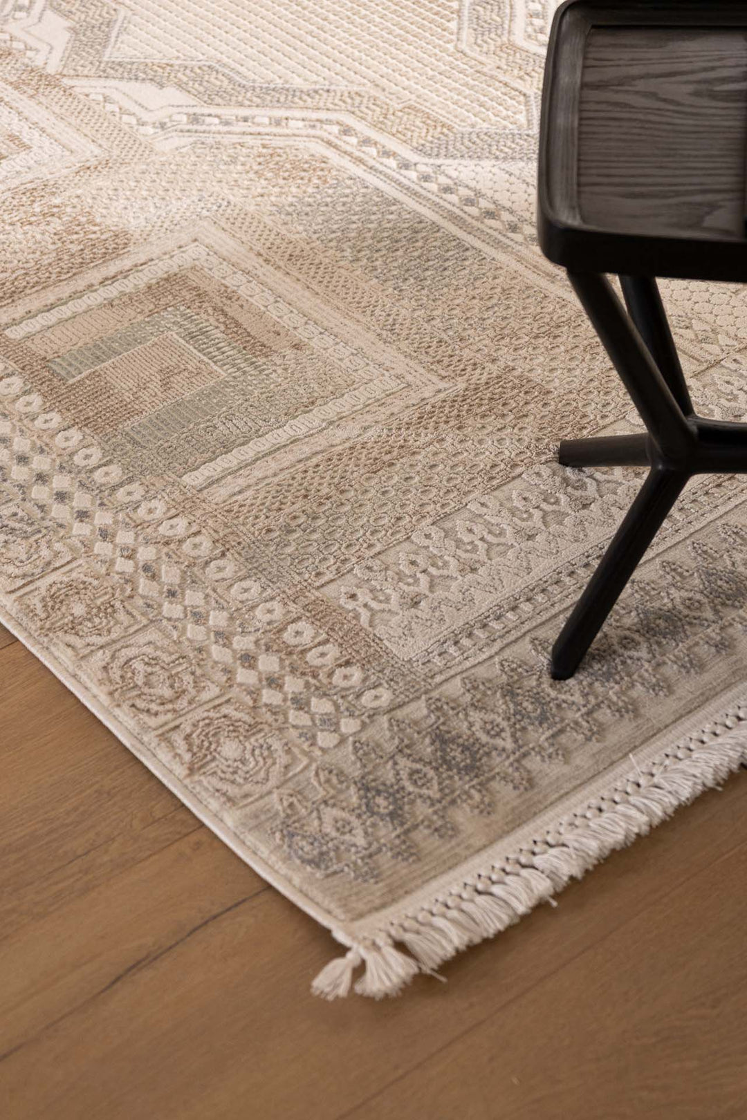 Vintage Χαλί Γκρι-Μπεζ Πολυεστερικό Allure Royal Carpet 2.40Χ3.00 (37601)