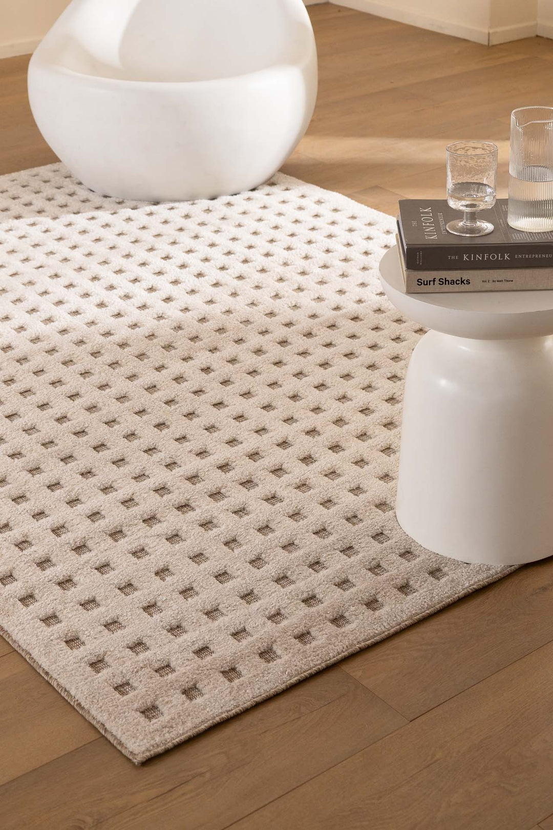 Μοντέρνο Χαλί Μπεζ Desert Royal Carpet 200X290 (40418 051)