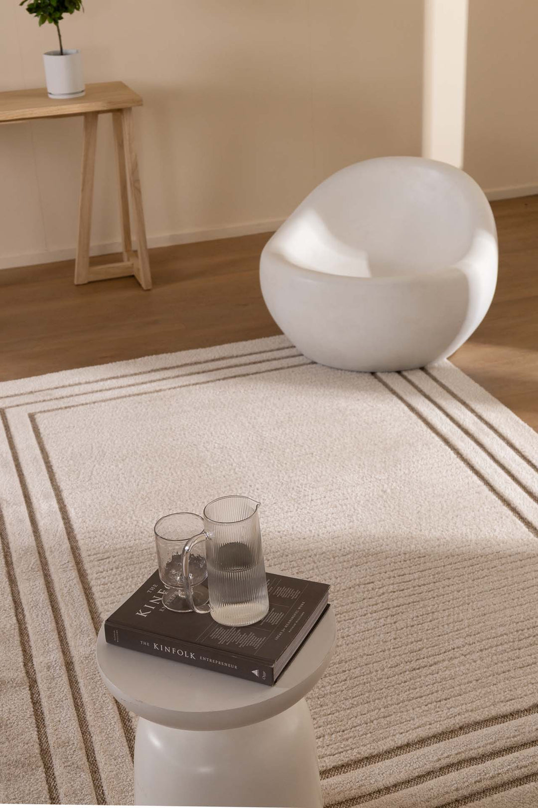 Μοντέρνο Χαλί Μπεζ-Εκρού Desert Royal Carpet 120X170 (40419 051)
