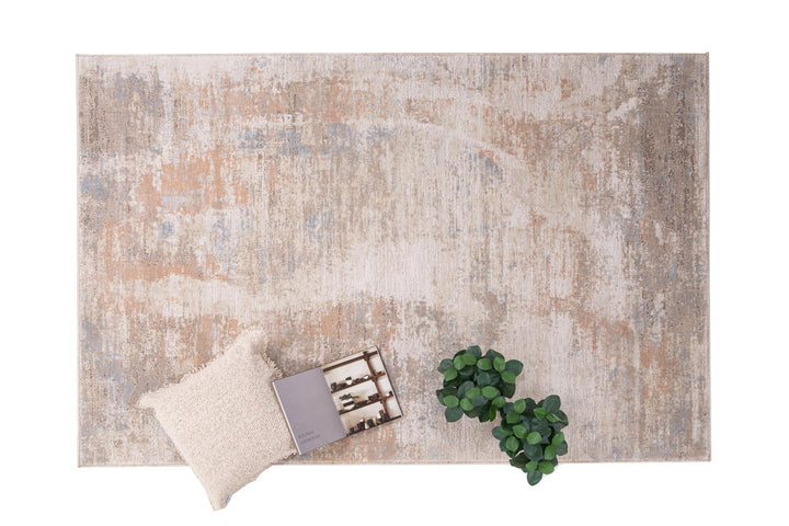 Μοντέρνο Χαλί Μπεζ Πολυεστερικό Mona Royal Carpet 160Χ230 (419 BEIGE/PUDRA)