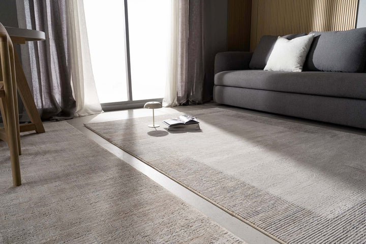 Μοντέρνο Χαλί Μπεζ/Καφέ Πολυεστερικό Mona Royal Carpet 160Χ230 (447 BEIGE/BROWN)