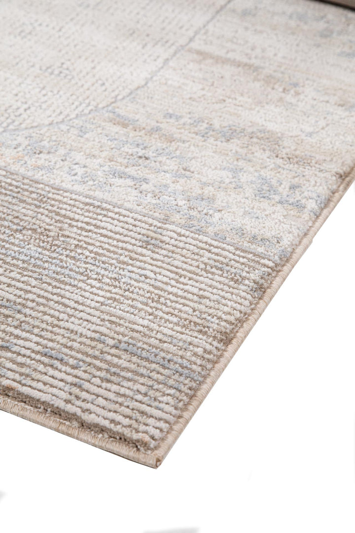 Μοντέρνο Χαλί Μπεζ/Καφέ Πολυεστερικό Mona Royal Carpet 160Χ230 (447 BEIGE/BROWN)