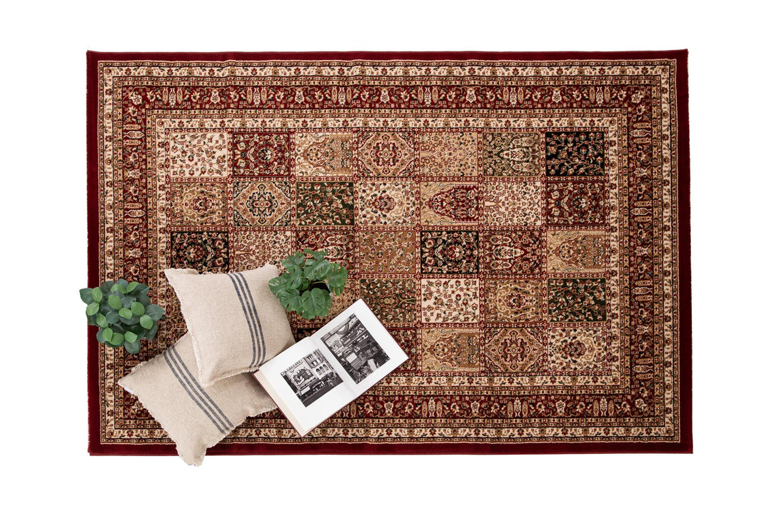 Κλασικό Χαλί Κόκκινο από Προπυλένιο Teheran(5093) Royal Carpet 1.33X1.90