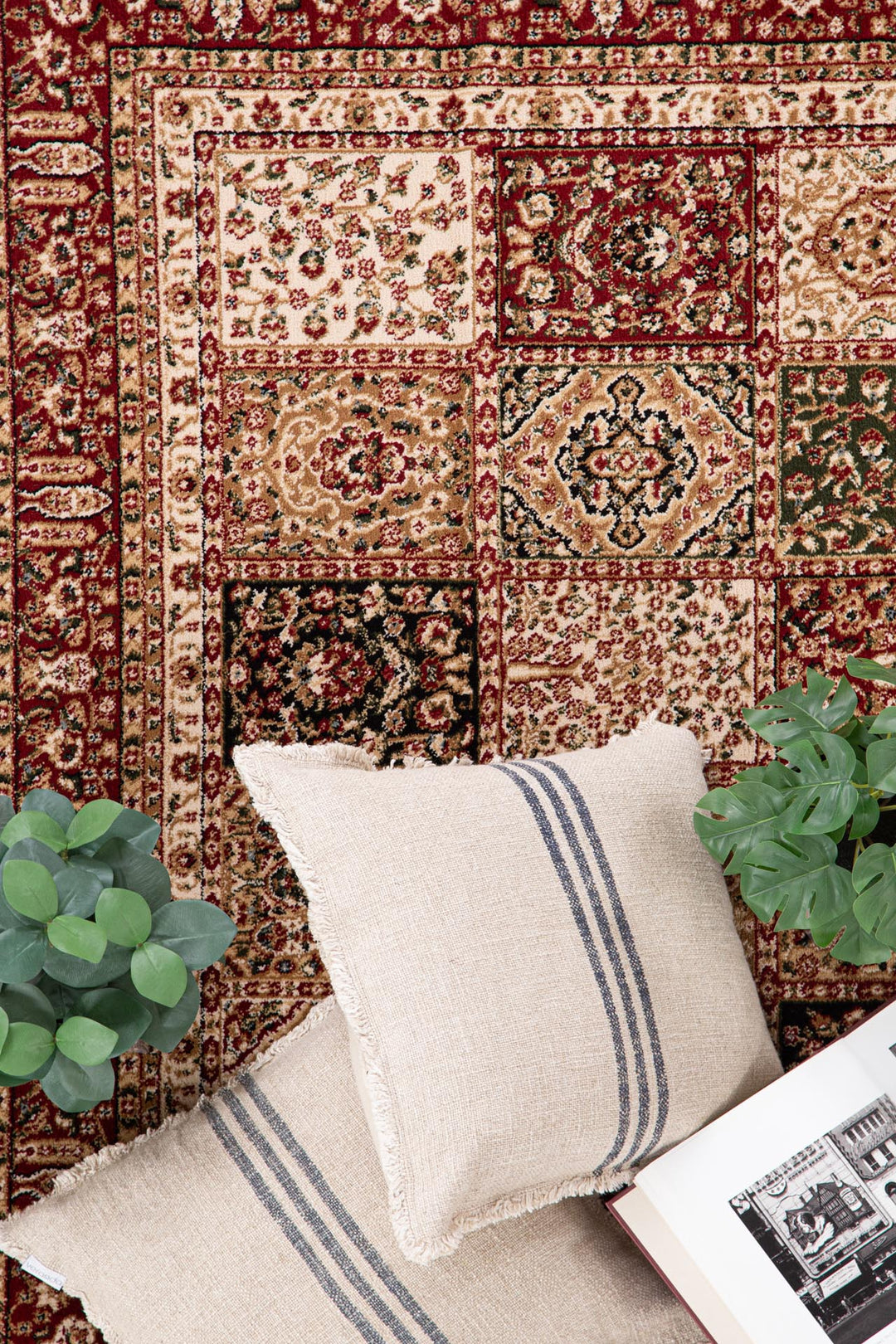 Κλασικό Χαλί Κόκκινο από Προπυλένιο Teheran(5093) Royal Carpet 1.33X1.90