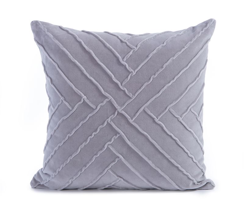 Διακοσμητικό Μαξιλάρι Γκρι Visegrad 45X45 Nef-Nef Homeware