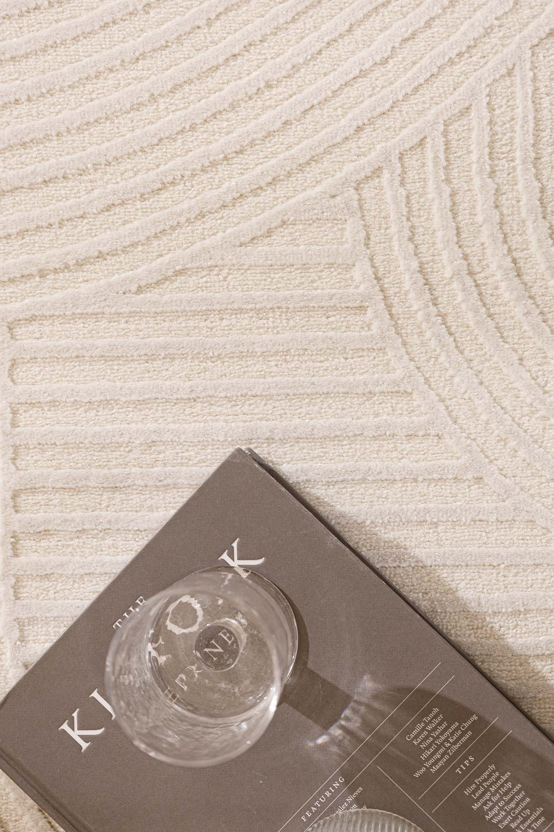 Μοντέρνο Χαλί Εκρού Πολυεστερικό Organic Royal Carpet 2.00X2.90