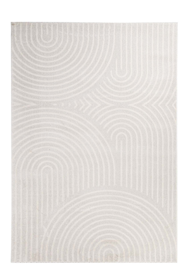 Μοντέρνο Χαλί Εκρού Πολυεστερικό Organic Royal Carpet 2.00X2.90