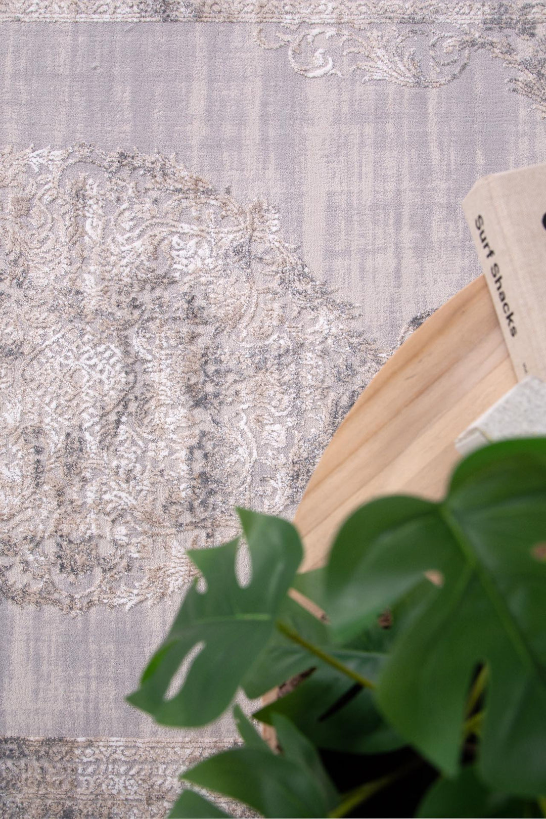 Vintage Χαλί Γκρι Πολυεστερικό Infinity Royal Carpet 0.70X2.00