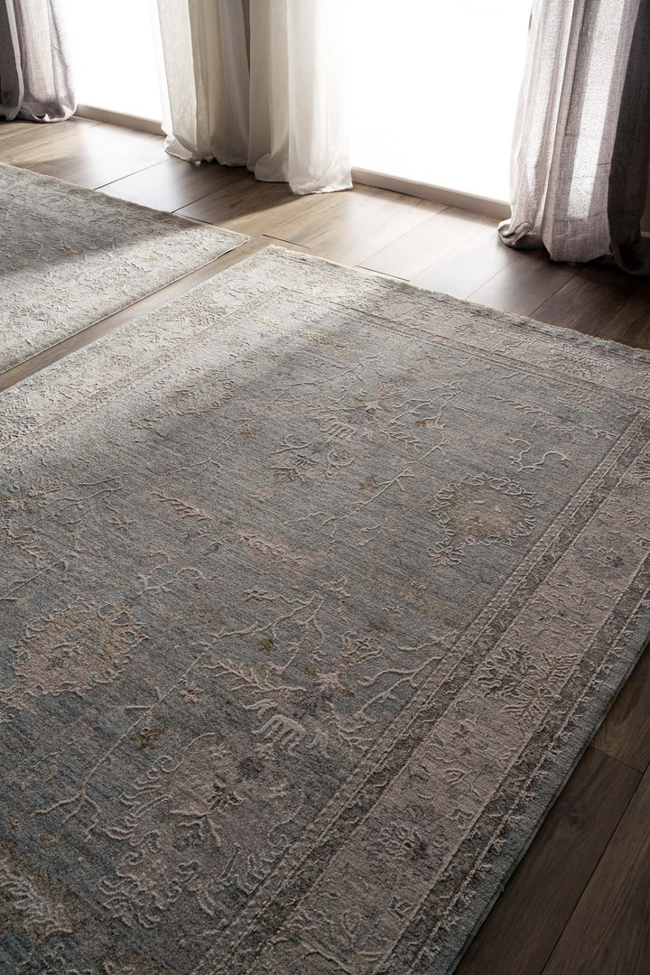 Vintage Χαλί Μπλε Πολυεστερικό Tabriz Royal Carpet 2.40Χ3.60 (590BL)