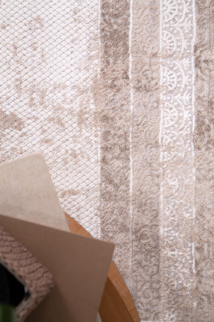 Vintage Χαλί Μπεζ Πολυεστερικό Infinity Royal Carpet 0.70X2.00