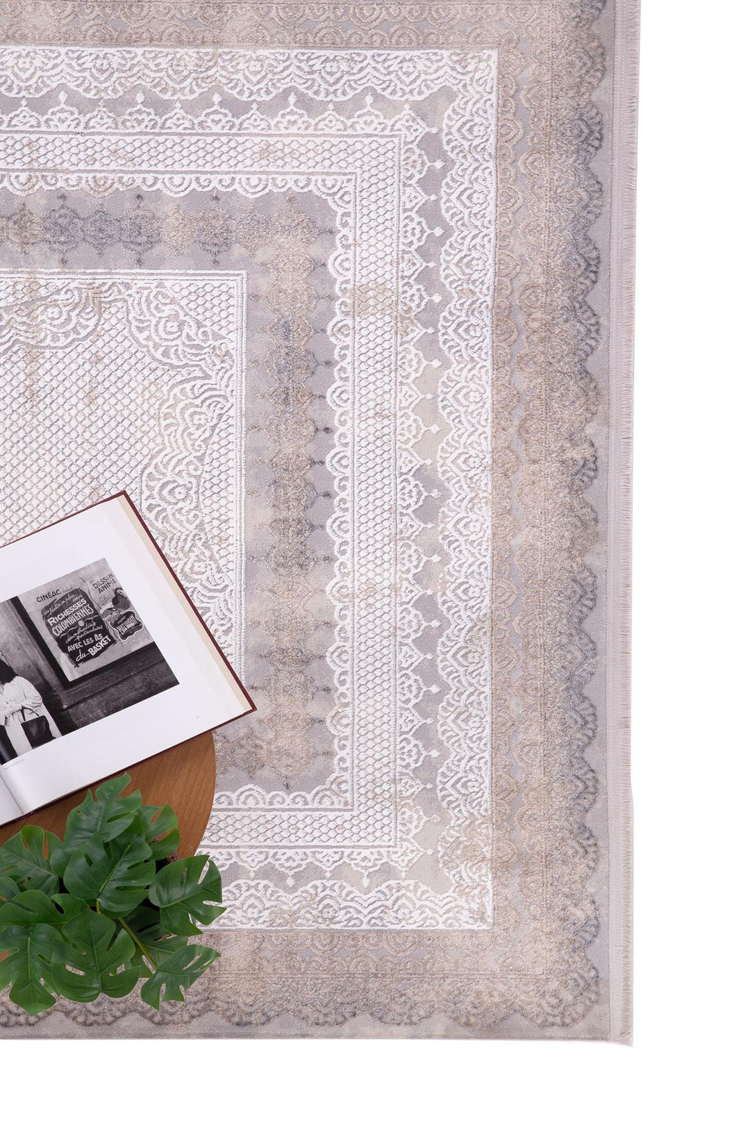 Vintage Χαλί Γκρι Πολυεστερικό Infinity Royal Carpet 2.50X3.50