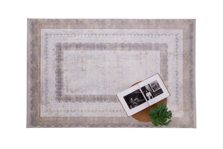 Vintage Χαλί Γκρι Πολυεστερικό Infinity Royal Carpet 1.60X2.30