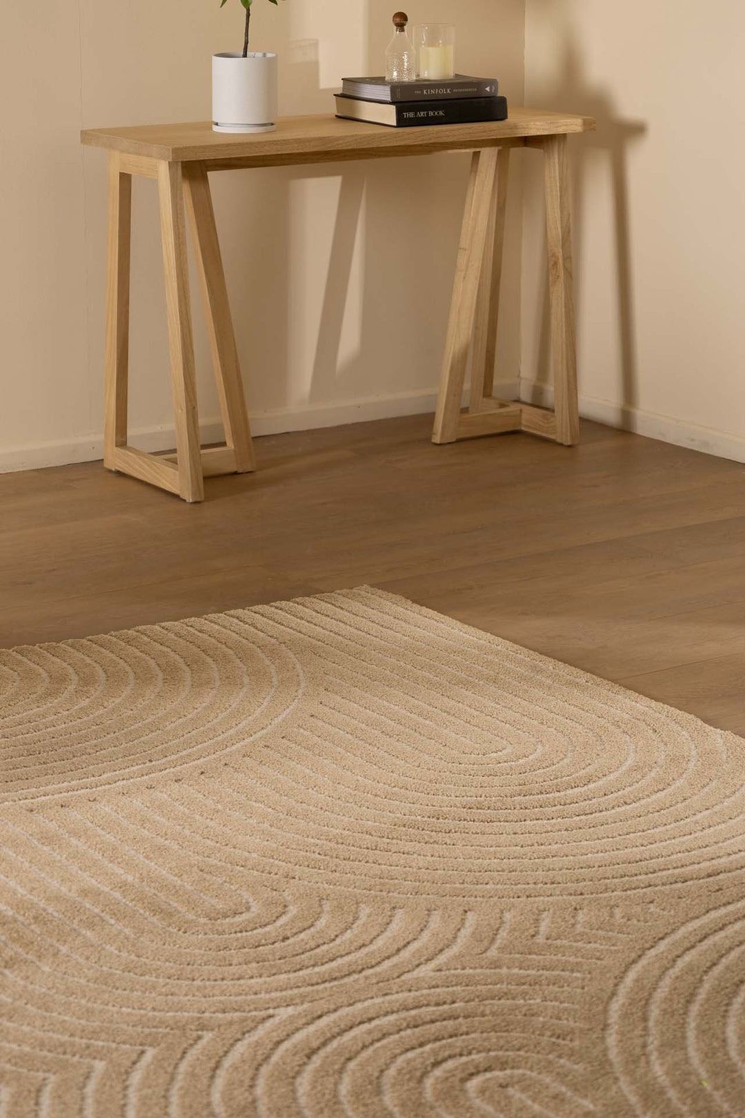 Μοντέρνο Χαλί Μπεζ Cocoon 0.80X1.50 Royal Carpet (59602861)