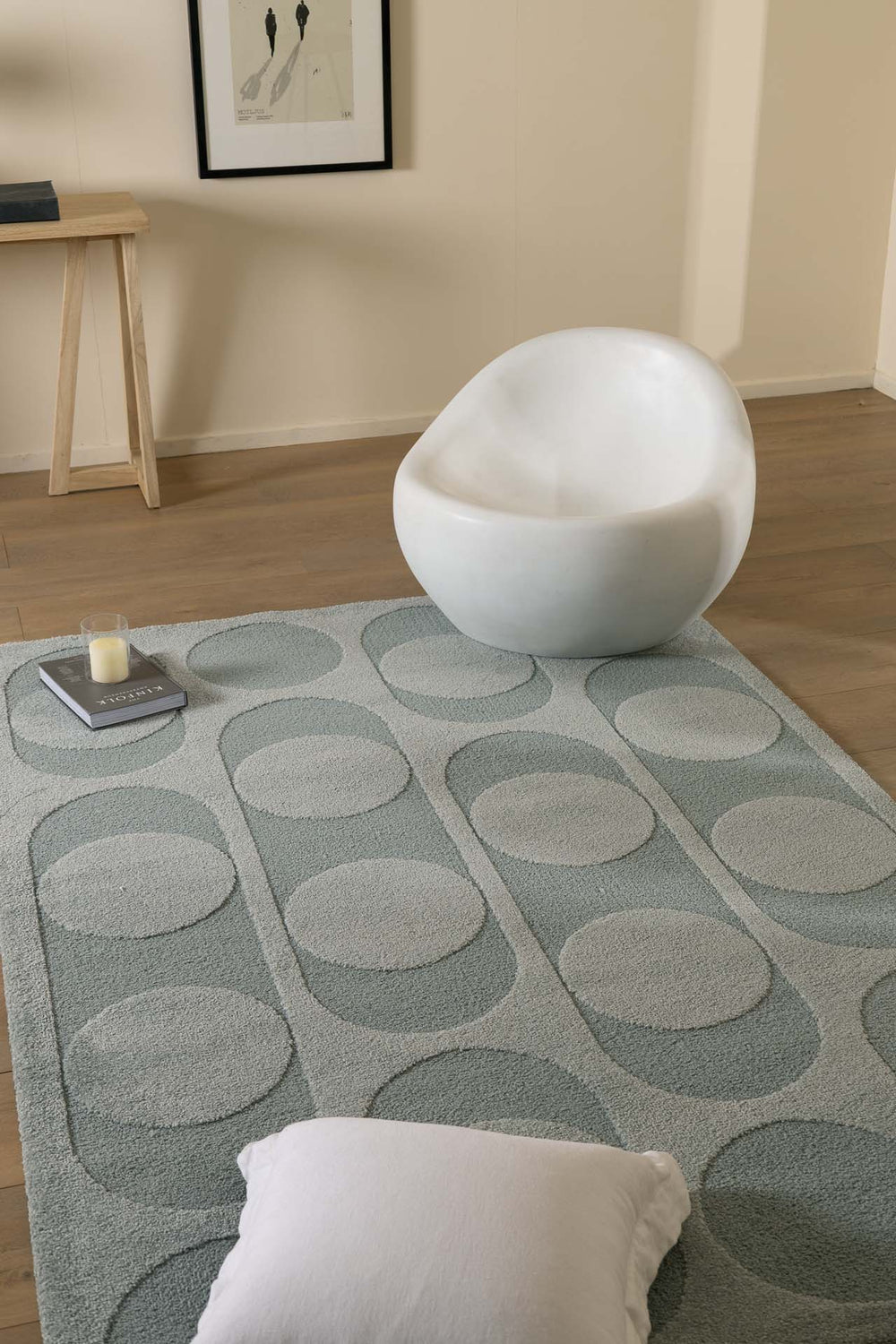 Μοντέρνο Χαλί Γκρι Cocoon 160Χ230 Royal Carpet (59771331)