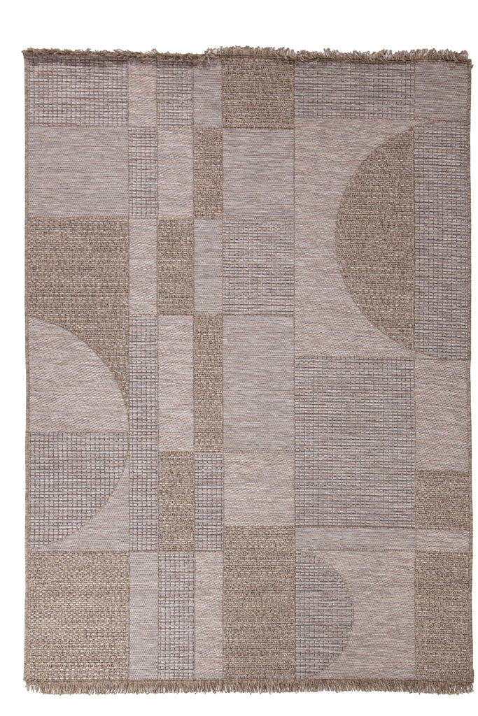 Ψάθινο Χαλί Μπεζ-Γκρι Oria Royal Carpet 2.00X2.90 (606V)
