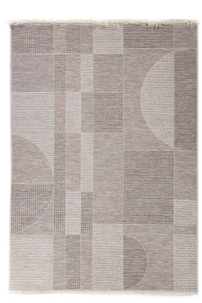 Ψάθινο Χαλί Μπεζ-Γκρι Oria Royal Carpet 1.60X2.30 (606Y)