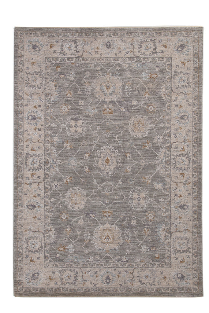 Vintage Χαλί Σκούρο Γκρι Πολυεστερικό Tabriz(662) Royal Carpet 1.60Χ1.90