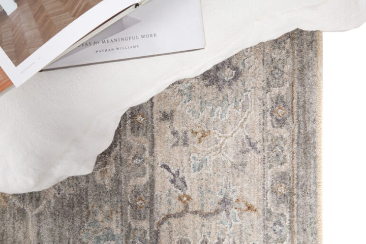 Vintage Χαλί Σκούρο Γκρι Πολυεστερικό Tabriz(662) Royal Carpet 2.00Χ3.00