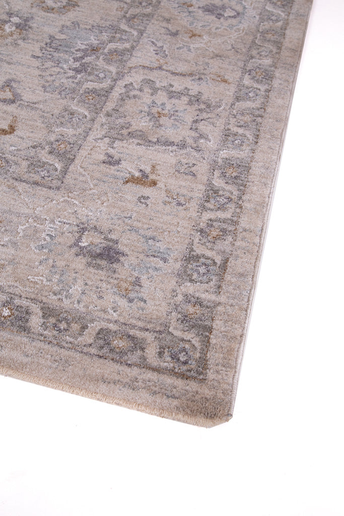 Vintage Χαλί Ανοιχτό Γκρι Πολυεστερικό Tabriz Royal Carpet 2.00Χ3.00 (662LG)