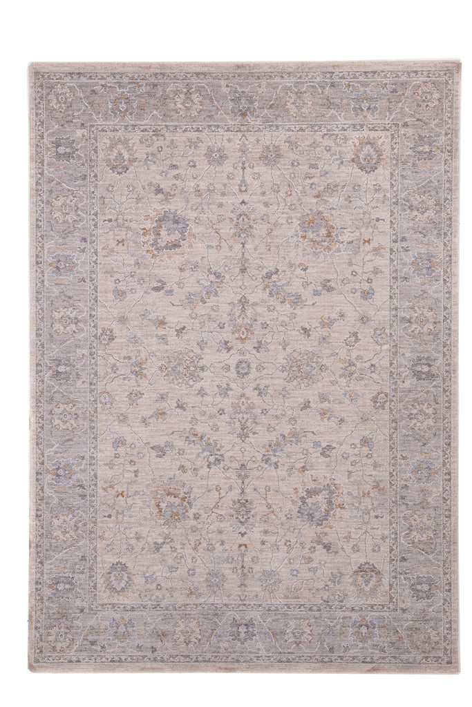 Vintage Χαλί Ανοιχτό Γκρι Πολυεστερικό Tabriz Royal Carpet 2.00Χ2.40 (675LG)
