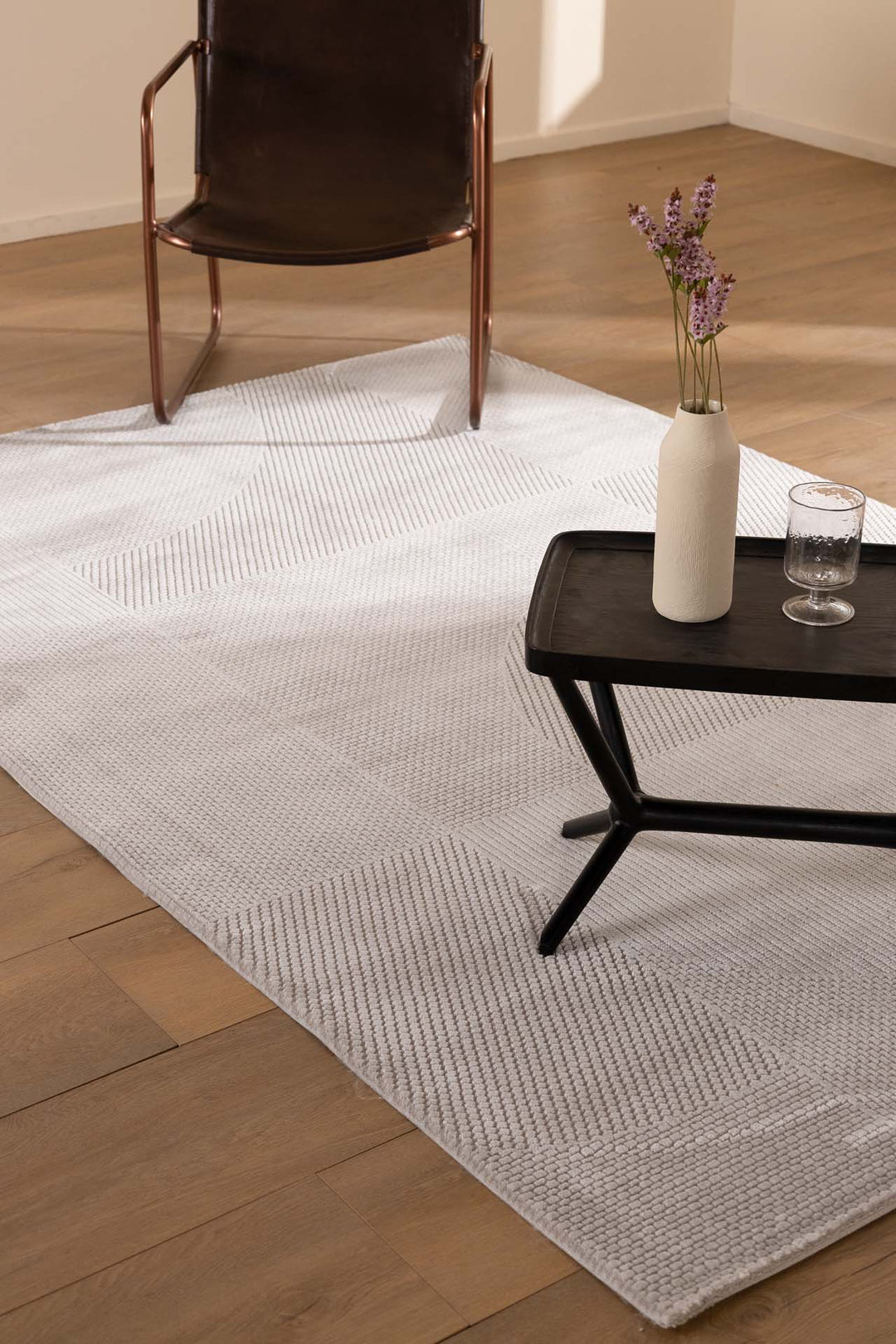 Μοντέρνο Χαλί Γκρι Bianca 160Χ230 Royal Carpet (704BGREY)