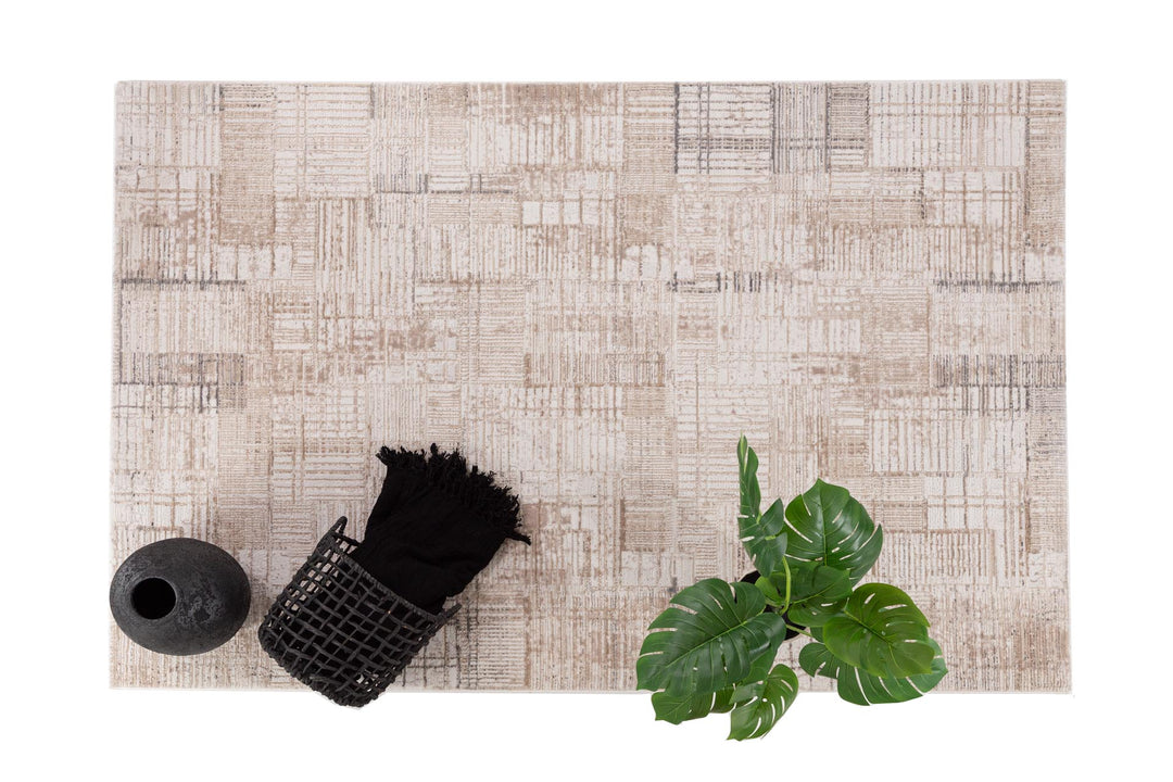 Μοντέρνο Χαλί Μπεζ Πολυεστερικό Madisson(72B) Royal Carpet 2.40X3.50