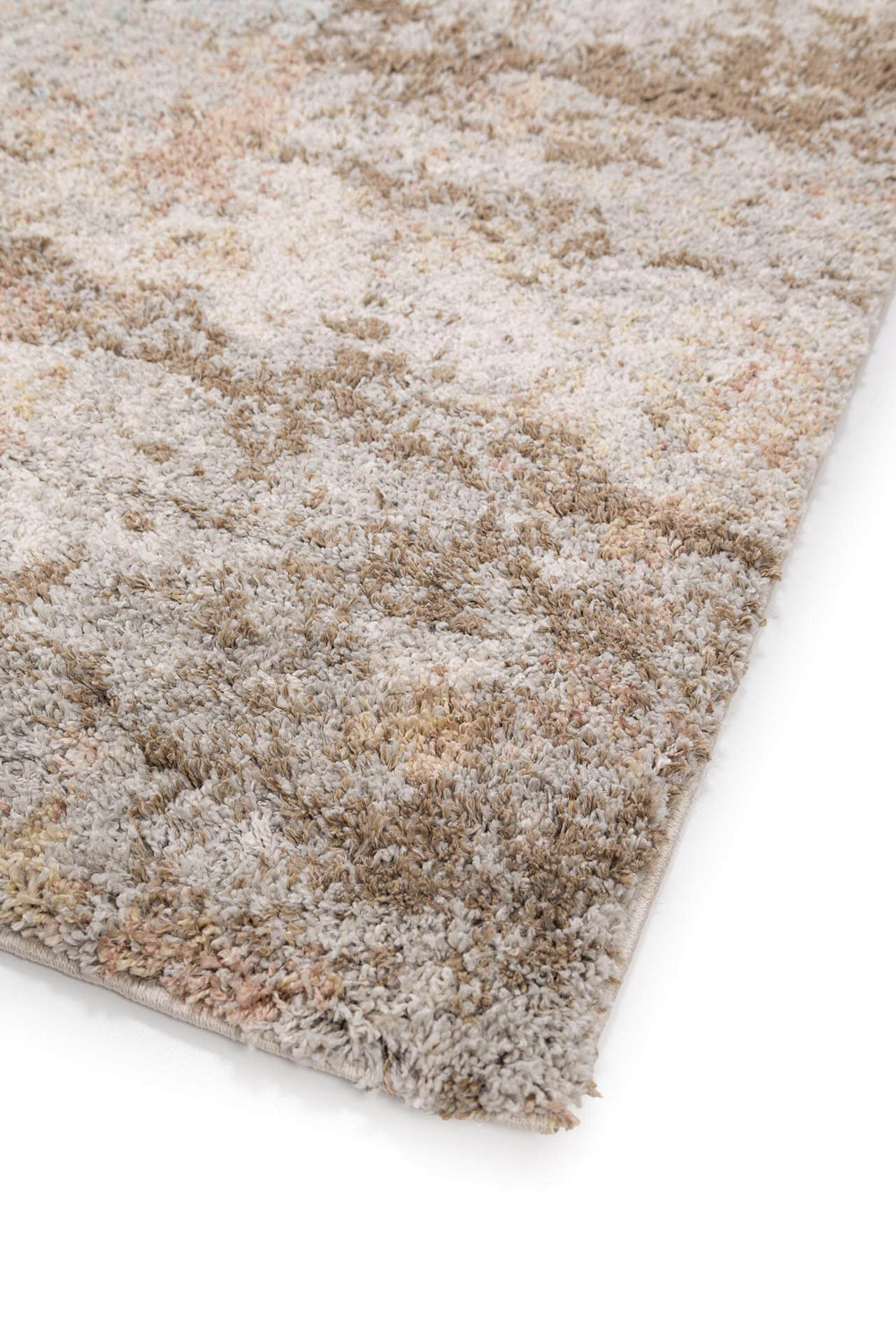 Vintage Χαλί Ανοιχτό Γκρι Nova Shaggy 804B Royal Carpet 1.60X2.30cm
