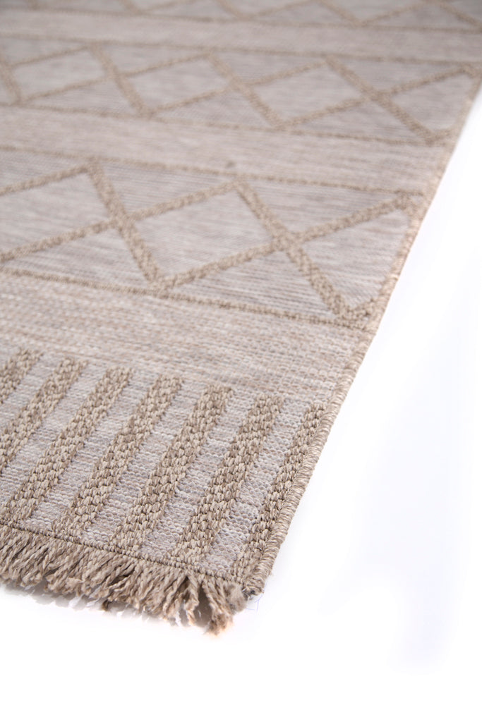 Ψάθινο Χαλί Μπεζ-Γκρι Oria Royal Carpet 1.60X2.30 (8114X)