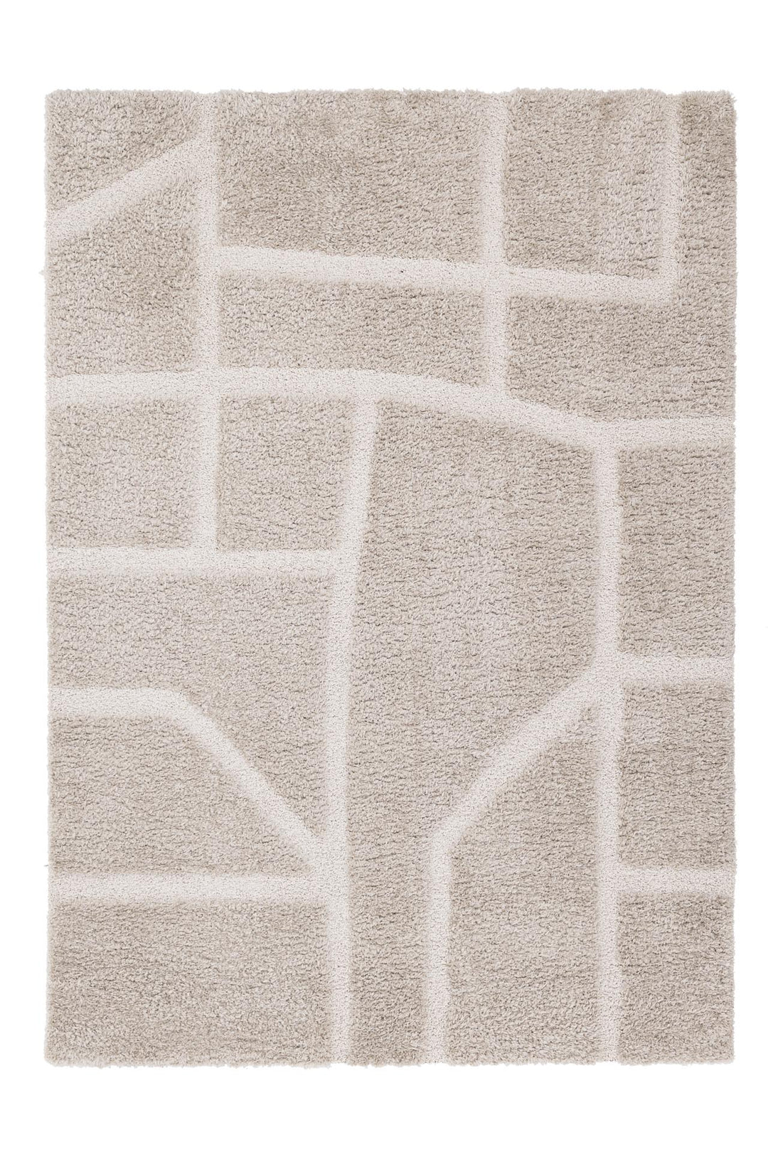 Μοντέρνο Χαλί Μπεζ-Γκρι Relief 88114 070 Royal Carpet 2.00X2.90cm