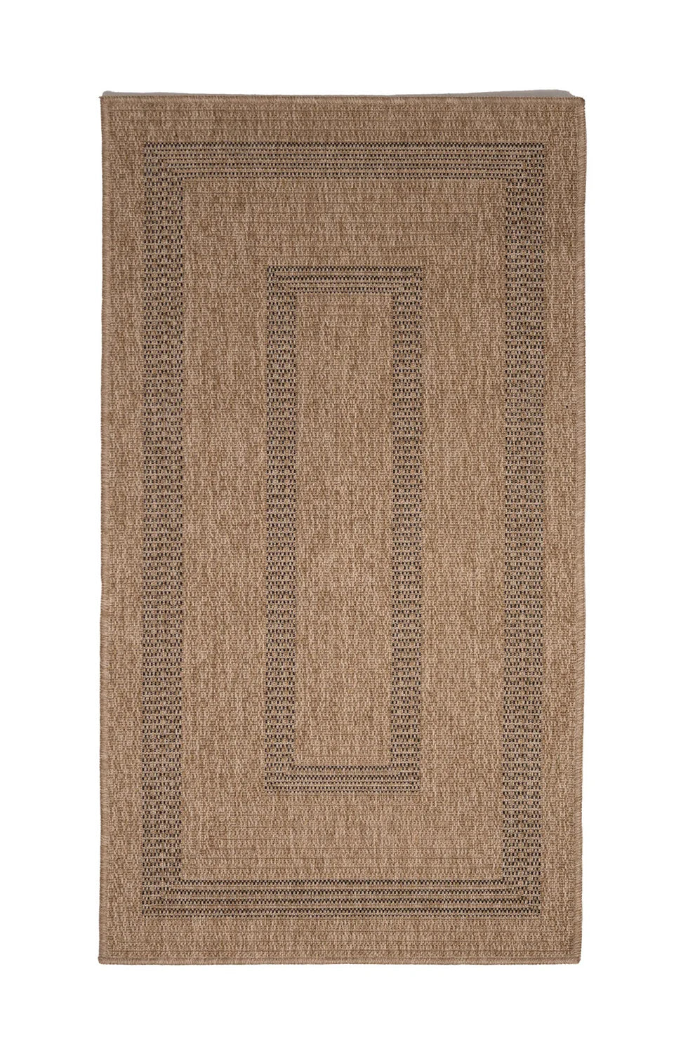 Ψάθινο Χαλί Μπεζ-Μαύρο Avanos Royal Carpet 0.80X1.50 (8866BLA)
