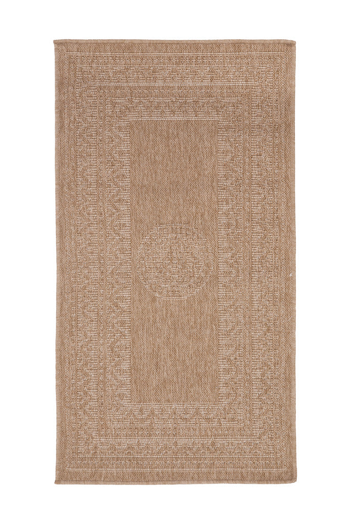 Ψάθινο Χαλί Μπεζ-Λευκό Avanos Royal Carpet 0.80X1.50 (8871WHI)