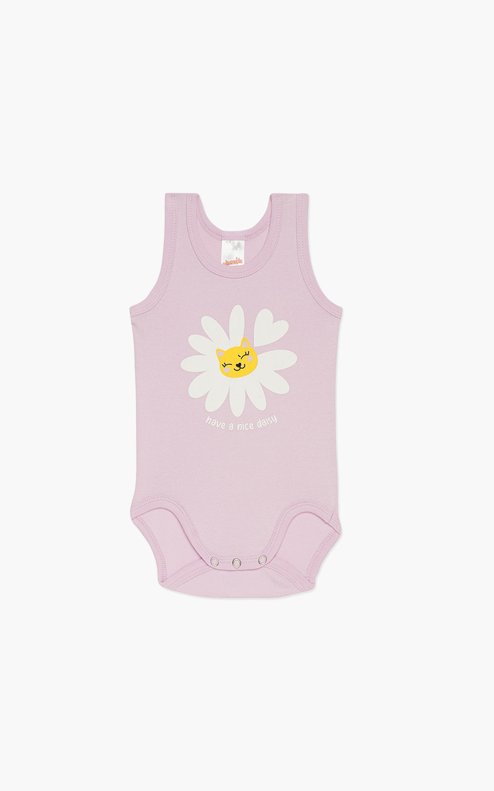 Nice Daisy Αμάνικο Βρεφικό Φορμάκι 3τμχ