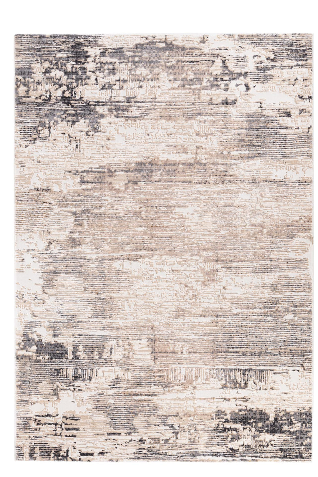 Μοντέρνο Χαλί Γκρι-Μπεζ Πολυεστερικό Madisson(91B) Royal Carpet 1.60X2.30