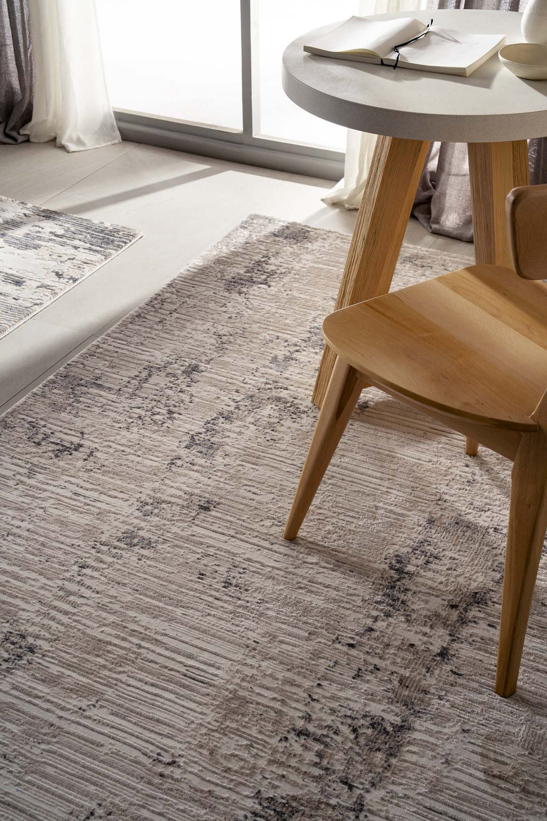 Μοντέρνο Χαλί Γκρι-Μπεζ Πολυεστερικό Madisson(91B) Royal Carpet 2.00X2.90