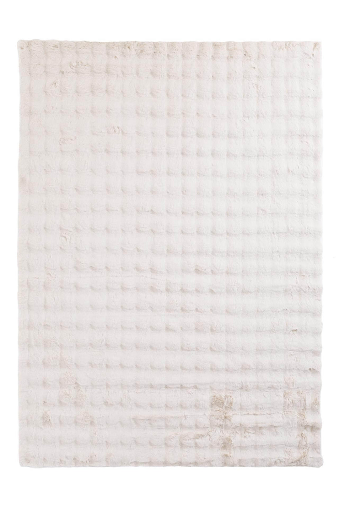 Γούνινο Χαλί Cream Συνθετικη Γούνα Bunny Bubble Canvas Royal Carpet 1.20X1.80