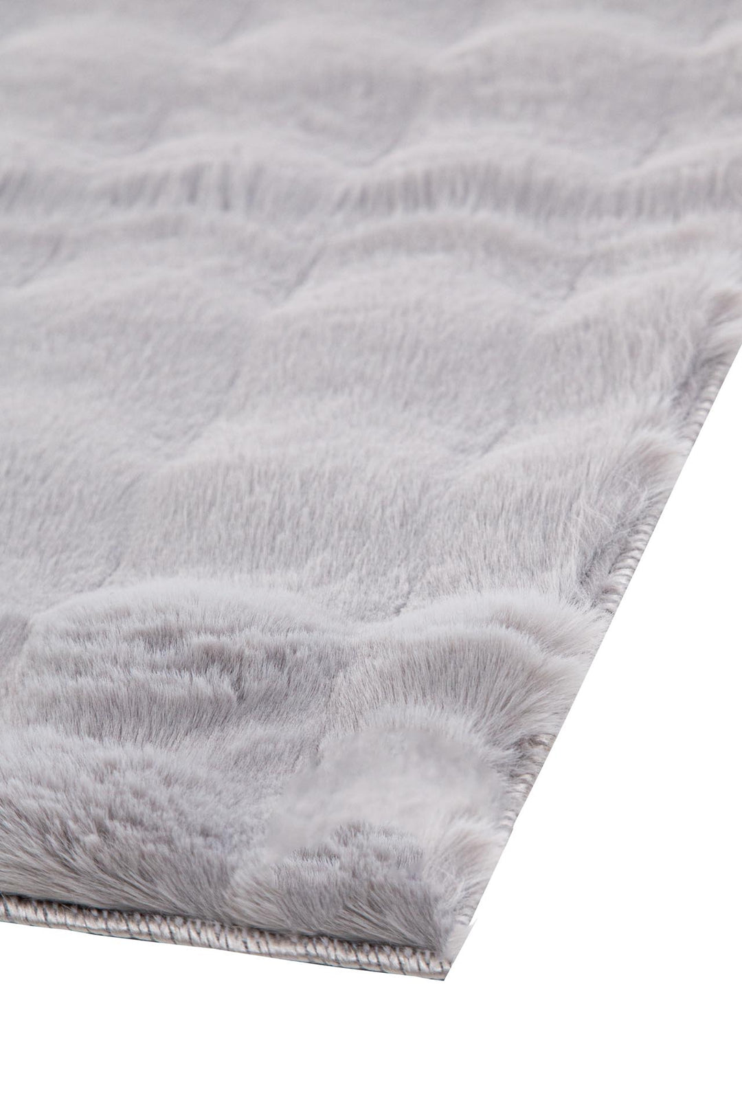 Γούνινο Χαλί Γκρι Συνθετικη Γούνα Bubble Royal Carpet 2.00X2.50