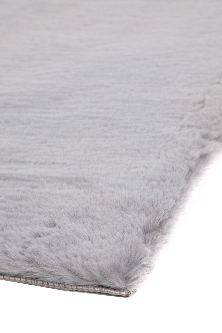 Γούνινο Χαλί Γκρι Συνθετικη Γούνα Bunny Royal Carpet 0.67X1.40