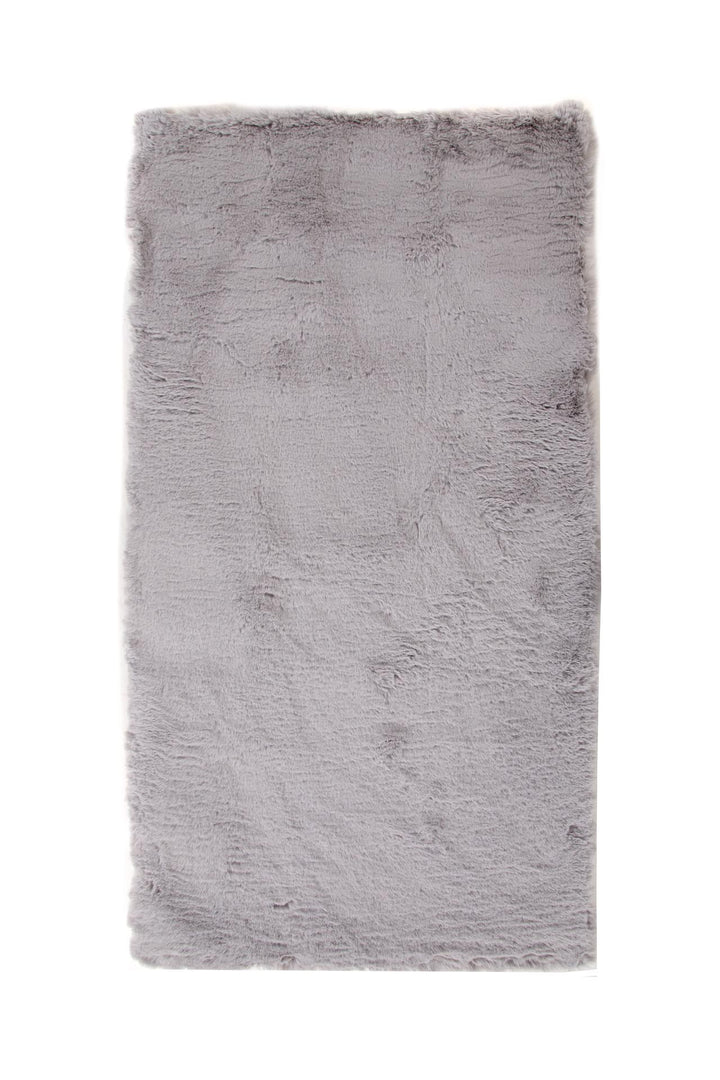 Γούνινο Χαλί Γκρι Συνθετικη Γούνα Bunny Royal Carpet 0.67X1.40